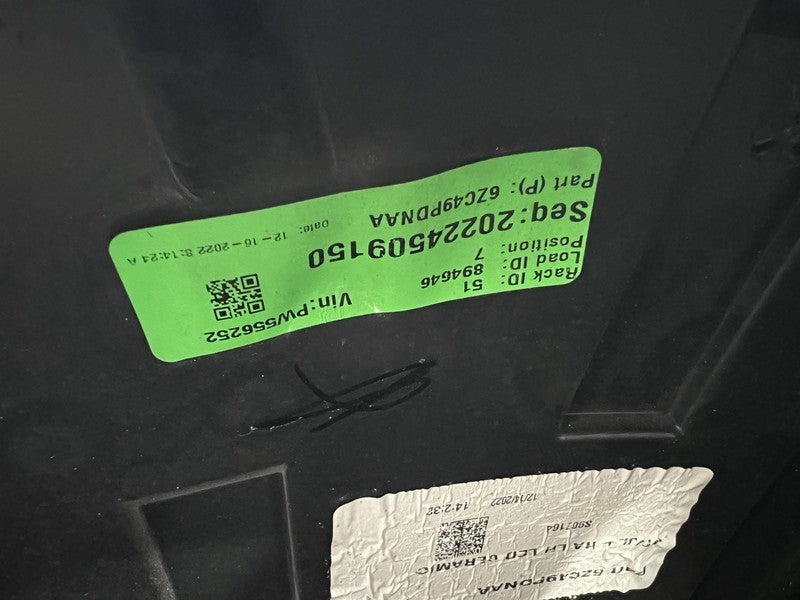 ⭕ 21-24 Jeep Wrangler 4XE Front Driver Fender Panel w/ Flare & Liner Gray Left