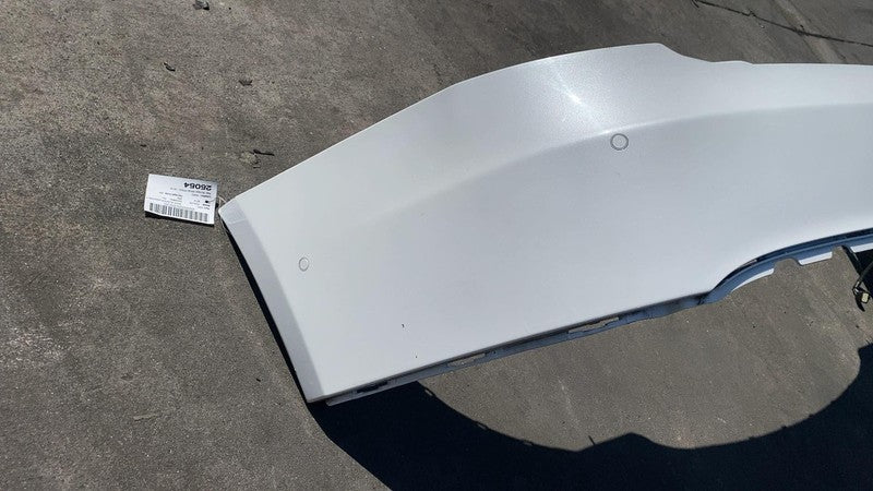 6008179-00-D ⭕ 12-15 Model S MS Rear Bumper Cover w/ Sensor & Harness White PPSW 6008179-00-D