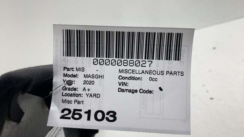 ⭕ 2014-2020 Maserati Ghibli Rear Right C-Pillar Upper Cover Trim RH 06