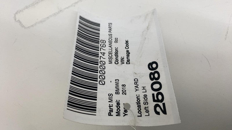 7453551 ⭕2014-2021 BMW i3 I01 Driver Windshield A Pillar Door Molding Upper Left 7453551