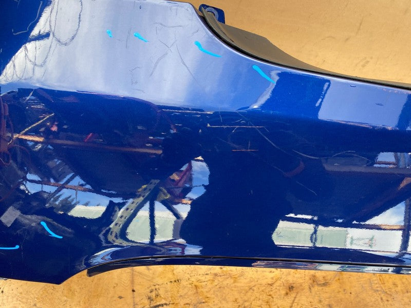 109747500A ⭕ 21-23 Tesla Model X Rear Bumper Cover Black w/ Park Sensor Holes 1097475-00-A