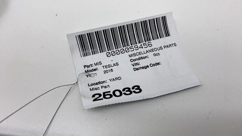 ⭕ 16-20 Tesla Model S Rear View Back Up Camera w/ Liftgate Molding 106