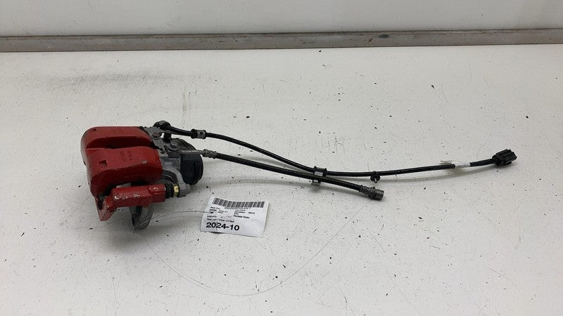 1044623 ⭕ 2017-2023 Tesla Model 3 Y Rear Left Caliper Red w/ Brake Line Hose LH 1044623