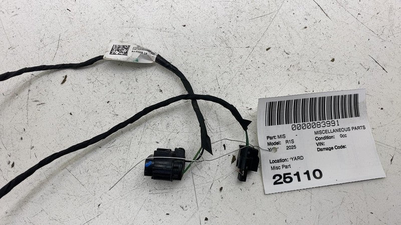 PT00489277C ⭕ 2025 Rivian R1S Frunk Storage Compartment Wire Wiring Harness OEM PT00489277-C