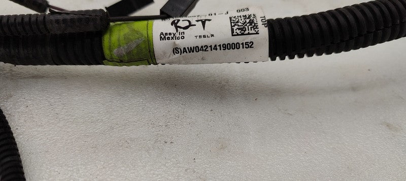 100455701J ⭕ 12-15 Model S Front Module Tech Package Wiring Harness Cable Wire 1004557-01-J
