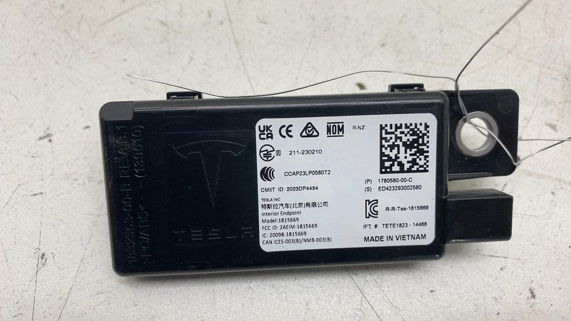 1780580 00 C 2024-2025 Tesla Model 3 Interior End Point Module Booster Universal 1780580-00-C