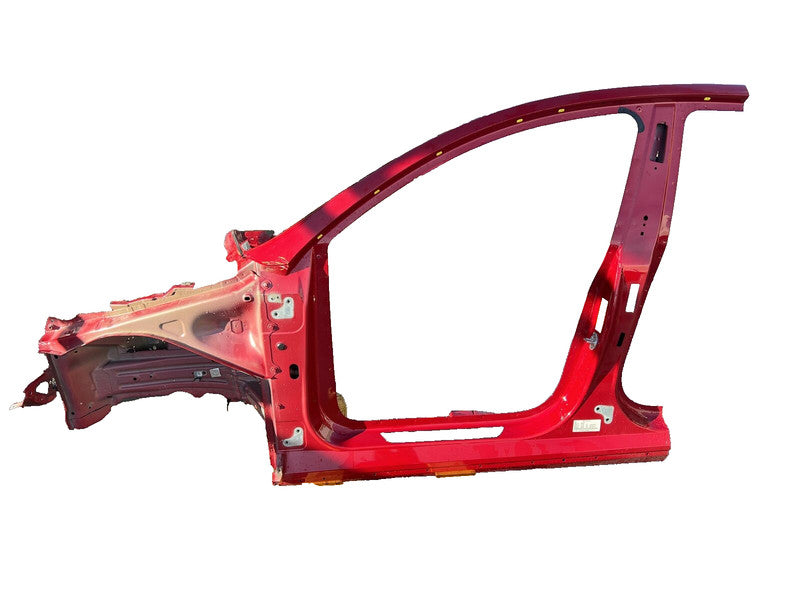 2020-2023 Tesla Model Y Left Body Side A + B-Pillar Door Frame Horn LH Red PPMR