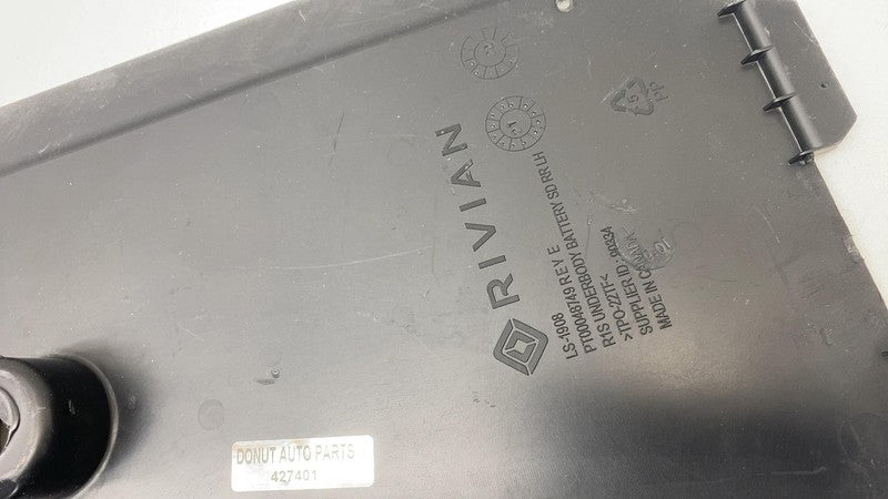 PT00046991D 2022-2024 Rivian R1T R1S Left Rocker Panel Under Body Aero Splash Shield Cover