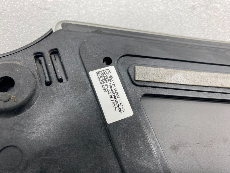 109230700G ⭕ 16-20 Tesla Model S Passenger Side B-Pillar Glass Applique Right 1092307-00-G