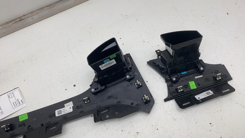 12-20 Model S X SET of Dash AC Air Vent Outlet Dashboard Trim Panel 10