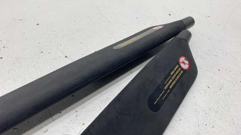 110841786G ⭕ 2016-2023 Tesla Model X PAIR Front Left & Right Sun Visor Black Sunvisor Assy