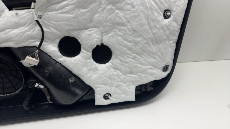 ⭕ 16-20 Tesla Model X Front Driver Side Interior Door Panel Trim Card Cover Left