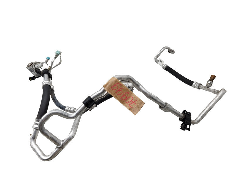 ⭕ 16-20 Model S MS A/C Lower Liquid & Chiller Suction Line w/ Valve 10