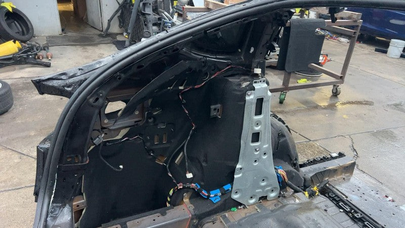 ⭕ 21-25 Model X Rear Left & Right Quarter Panel Structural Frame Cut B