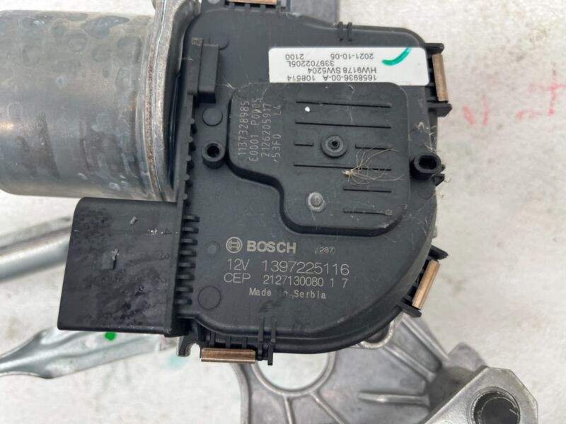 1658936 00 A ⭕ 20-23 Model Y Front LHD Windshield Wiper Linkage Module and Motor 1658936-00-A