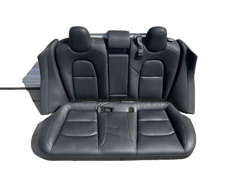 ⭕ 17-23 Model 3 Rear 2nd Row Seat Upper & Lower Cushion + Bolster 1455