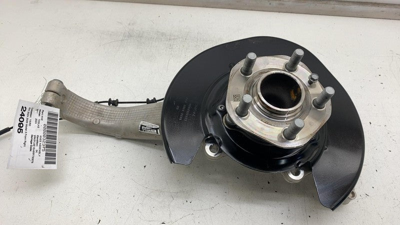 134431600D ⭕ 24-25 Model 3 Front Right Spindle Knuckle Wheel Hub & Shield RWD 1344652-00-B