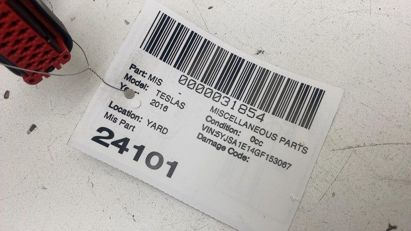100443091R ⭕16-20 Tesla Model S MS Rear Subframe Coil Wiring Harness Cable Wire 104430-91-R