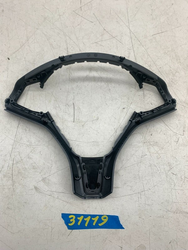 2507650 ⭕ 2016-2020 Tesla Model X MX Electricity Steering Wheel Trim Cover OEM 2507650
