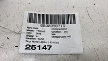 ⭕ 2016-2020 Tesla Model S Front Left Exterior Rear View Door Mirror LH Blue PPSB