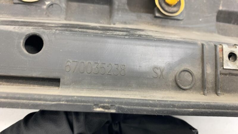 670035238 ⭕2017-2020 Levante Rear Driver Side Door Lower Molding Trim Black Left 670035238