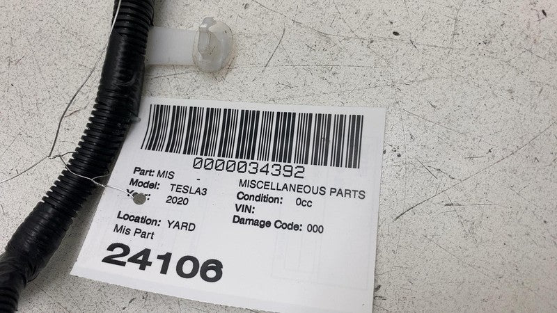 ⭕ 17-22 Model 3 Rear Cradle Subframe Wiring Harness Cable Wire Loom 10