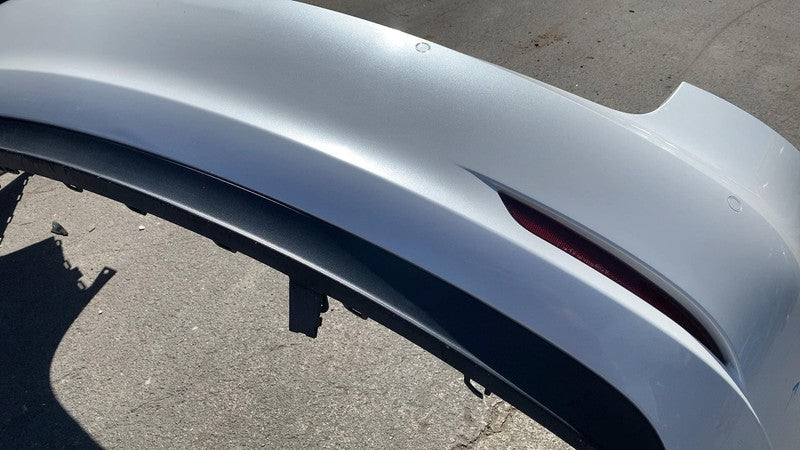 ⭕ 2017-2022 Tesla Model 3 M3 Rear Bumper Fascia Cover w/ Sensor Holes White PPSW