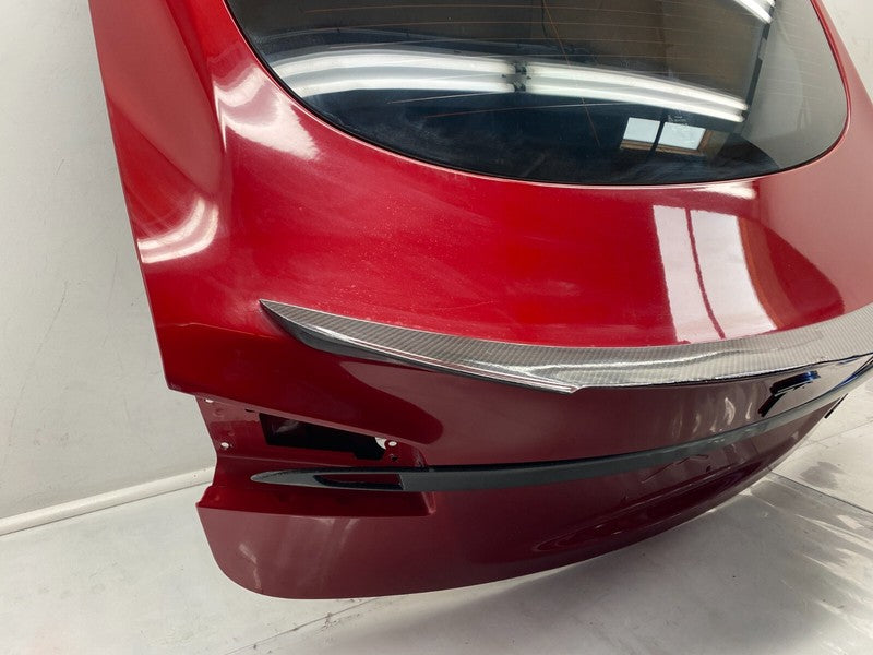 E6 43R-000319 ⭕2016-2020 Tesla Model S Liftgate Trunk Lid Tailgate Hatch Shell w/ Window Glass