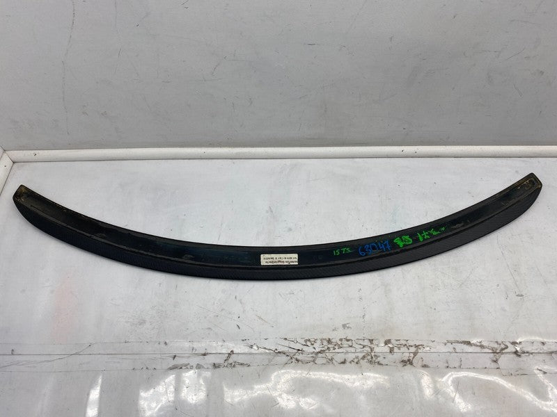 ⭕ 12-20 Model S Rear Trunk Liftgate Lid Spoiler Wing Carbon Fiber 1023