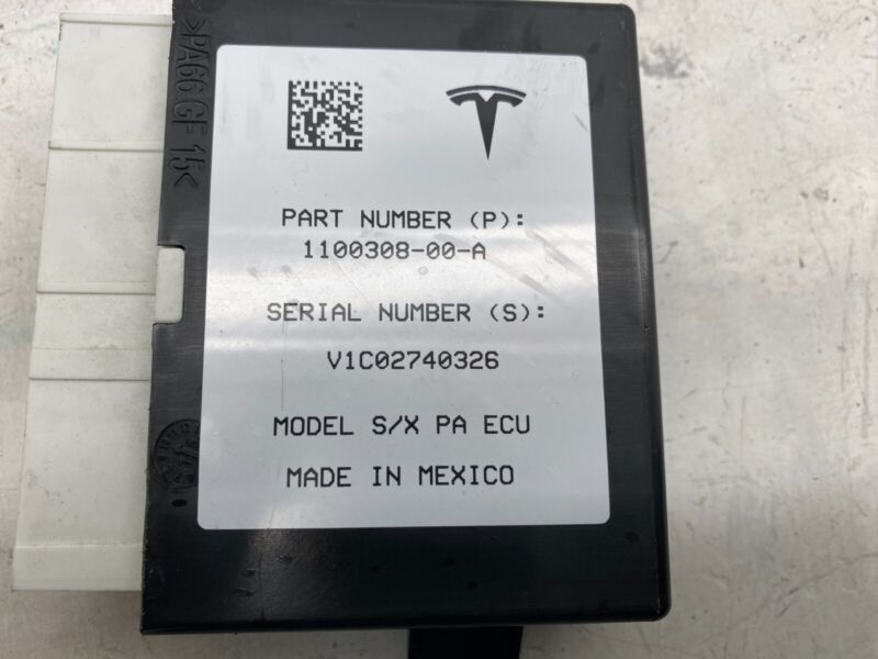 1100308 00 A ⭕16-20 Tesla Model S X Park Brake Parking Assist Control ECU Module 1100308-00-A
