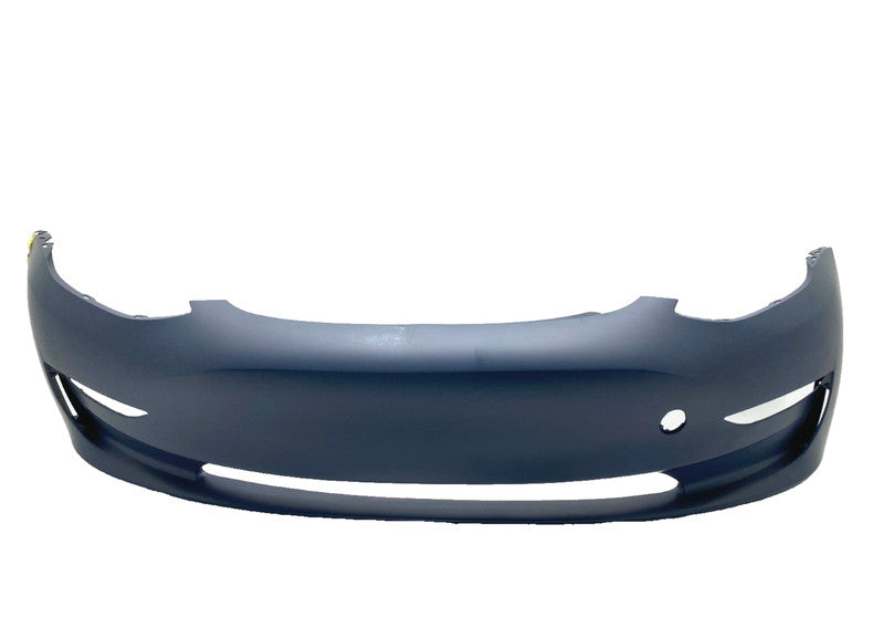 1084168 S0 5 ⭕ 2023 Tesla Model 3 Front Bumper Cover Non-Park Sensor Type Primed 1084168-S0-5