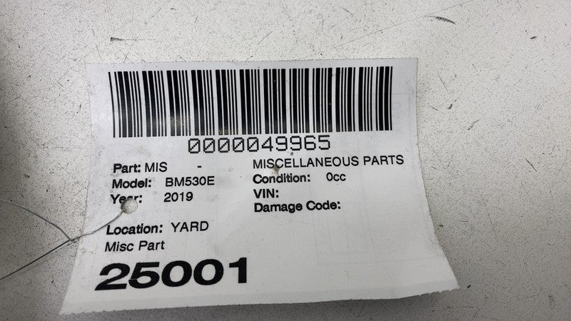 2018 2019 2020 BMW 530e G30 Front Driver Side Bumper Grille Chrome Bezel Left LH