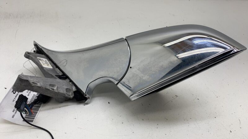 2012-2015 Tesla Model S Driver Exterior Rear View Door Mirror Left Silver - PMSS