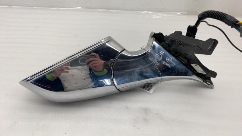 Does not apply 2012-2015 Tesla Model S Driver Side Rear View Door Mirror Left LH Black - PBSB