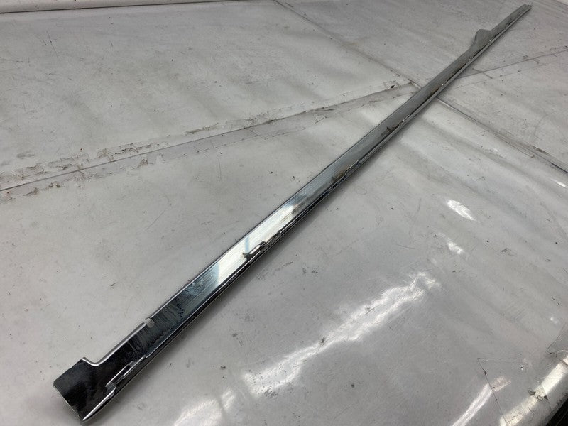 ⭕ 12-15 Tesla Model S Passenger Rocker Panel Bright Molding Sill Right (Metal)