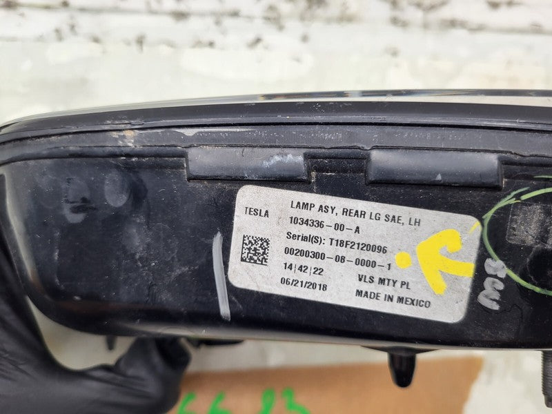 ⭕ 16-20 Model X Rear Driver Side Inner Taillight LED Tail Lamp Left 10