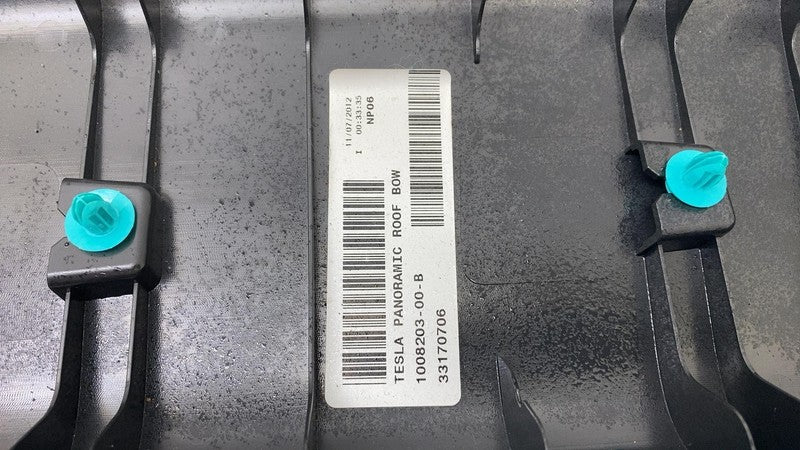 ⭕ 12-20 Model S MS Sunroof Headliner Panoramic Roof Bow Trim Cover 100