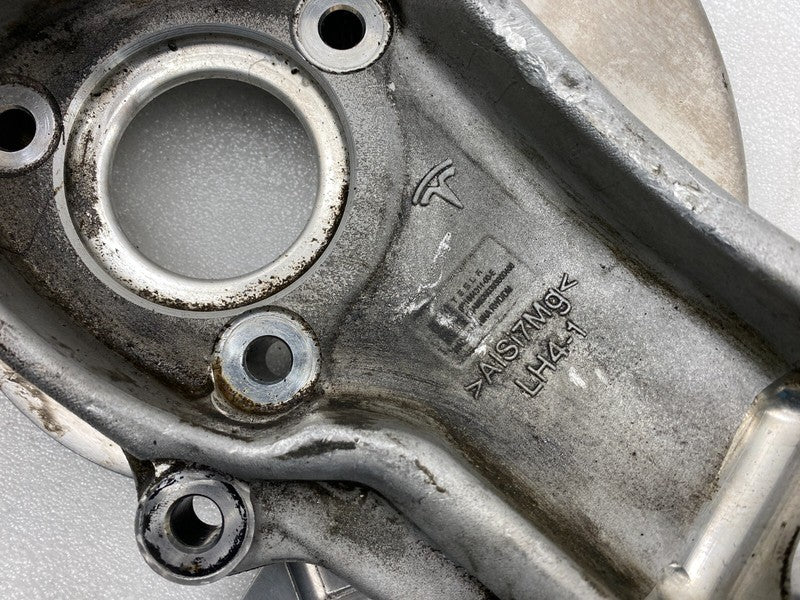 1044661-C ⭕ 2017-2023 Tesla Model 3 Front Driver Side Spindle Knuckle w/ Dust Shield AWD