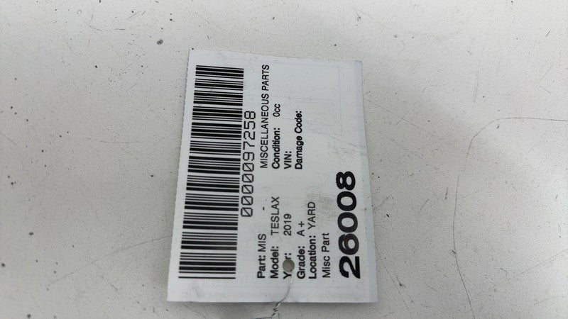 ⭕ 16-20 Model X Passenger Side Mid C-Pillar Trim Cover Panel Right 107