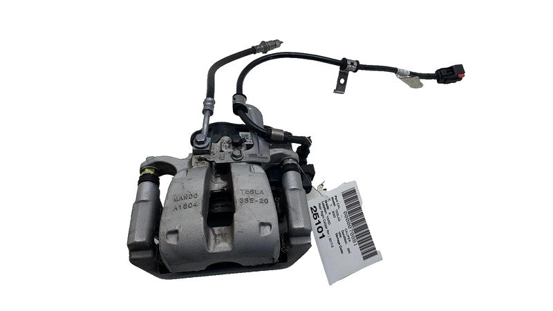 ⭕ 2017-2025 Tesla Model 3 Rear Right Caliper + Brake Hose Line BASE 10