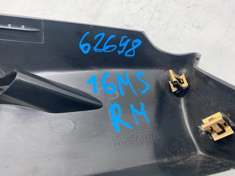 102313600C ⭕ 12-15 Model S Rear Right C-Pillar Middle Trim Cover w/ Seat Belt 1023136-00-C