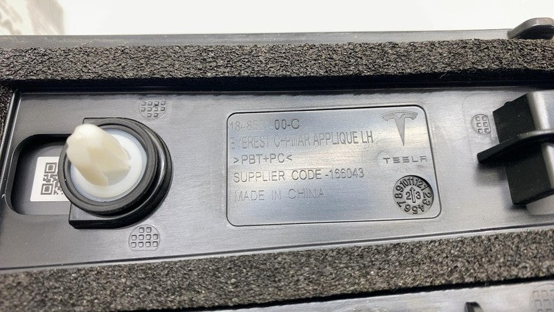 2024 2025 Tesla Cybertruck Rear Left C-Pillar Applique Molding Trim Co