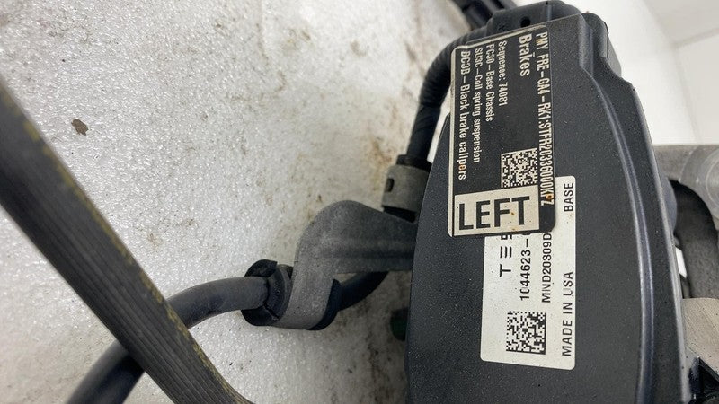 1044623 2017-2024 Tesla Model 3 Y Rear Driver Side Caliper w/ Brake Line Hose Left Assy
