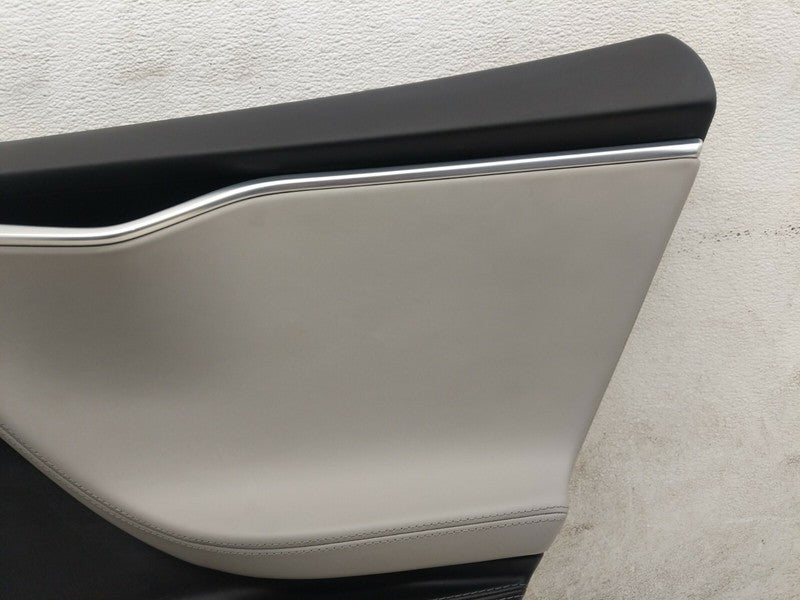 ⭕2012-2015 Tesla Model S Rear Passenger Side Door Panel Trim Card Right Assembly