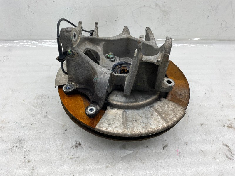 600702300B ⭕ 12-15 Model S Rear Left Spindle Knuckle w/ Shield & Wheel Hub RWD 6007023-00-B