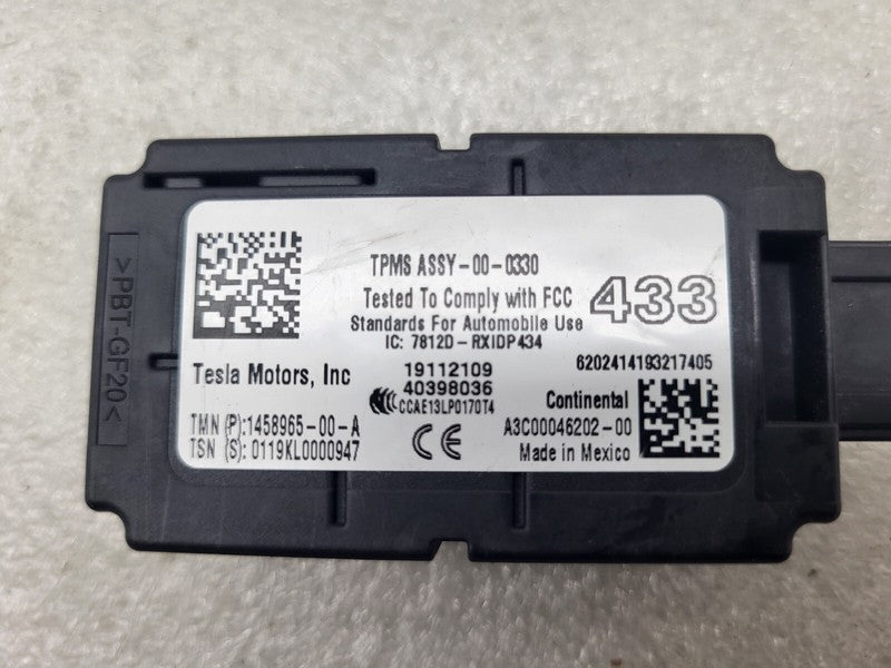 1458965 00 A ⭕2017-2023 Tesla Model 3 Tire Pressure Monitor Sensor TPMS Receiver 1458965-00-A