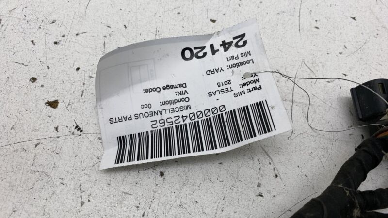 103752405M 2012-2015 Tesla Model S Front End Module Wiring Harness Cable Wire Loom Assy OEM