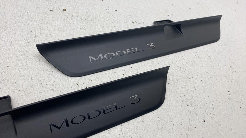 ⭕ 2024-2025 Tesla Model 3 M3 Front & Rear, Left & Right Sill Plate Ass