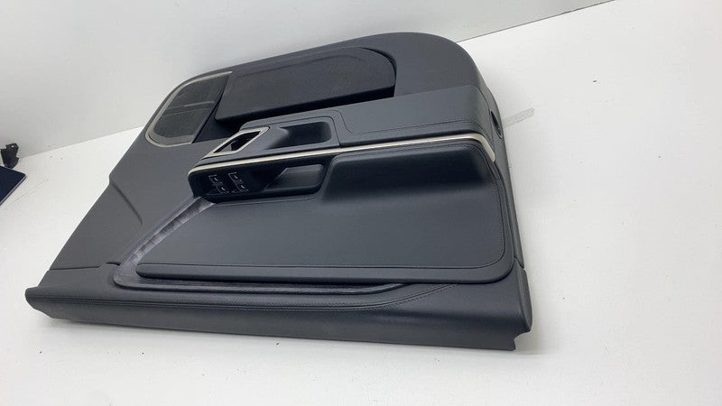 ⭕ 2022-2024 Rivian R1T R1S Front Left Door Trim Panel Black Mountain P