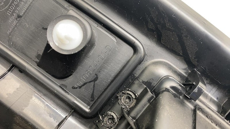 ⭕12-20 Model S Rear Trunk Latch Sill Scuff Plate Trim Cover Molding 10